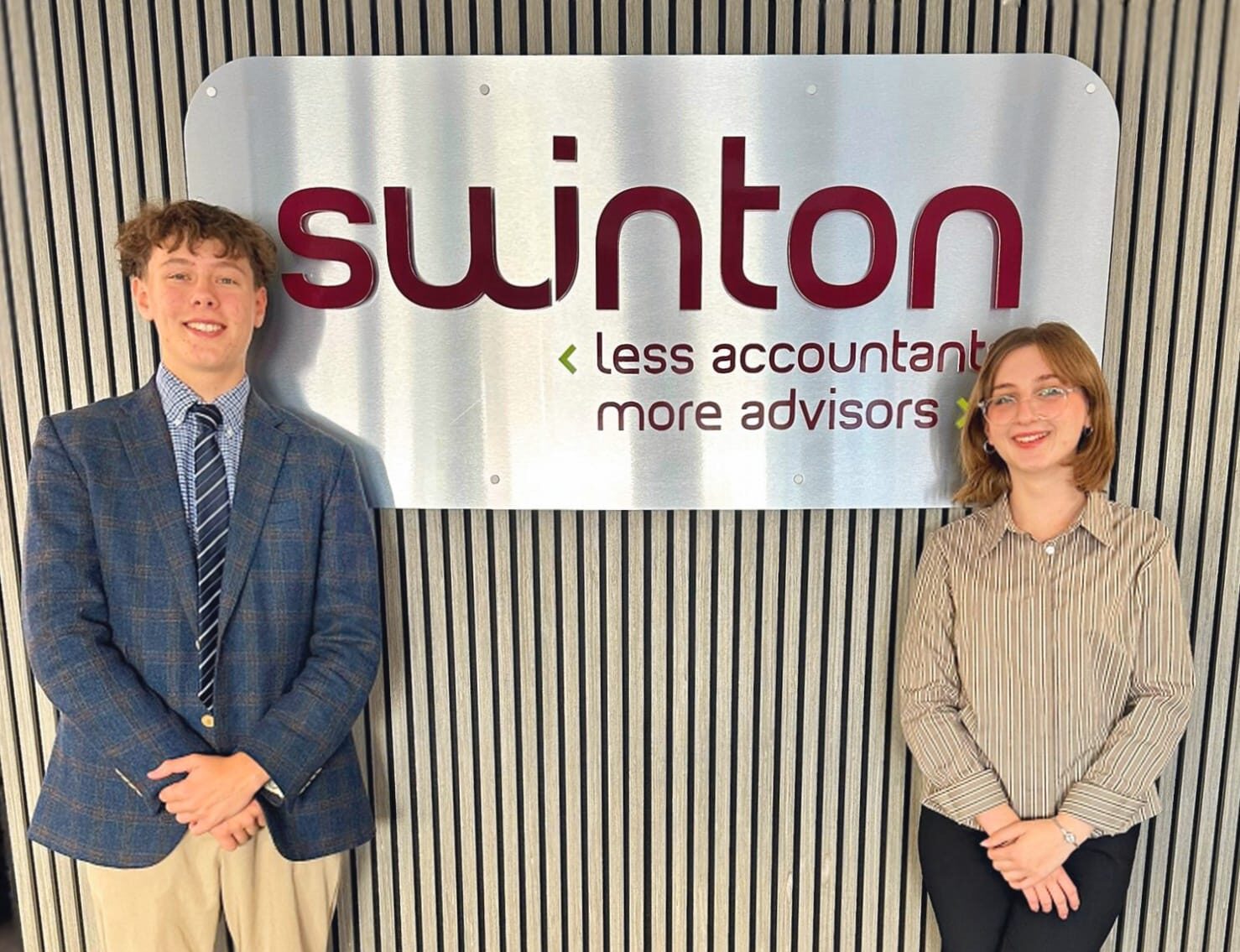 Firm expands to welcome two trainee accountants